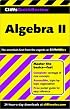 Algebra II (Cliffs Quick Review)