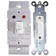 X-10 Powerhouse PLW02-W 3-Way Wall Switch Dimmer Module, WHITE