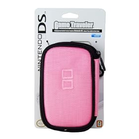 Nintendo DS Lite Game Traveler DS Screen - Logo Pink by A.L.S.