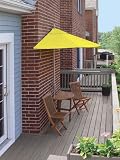 TERRACE MATES VILLA 5 Piece Standard Set with 9 Ft. OFF THE WALL BRELLA in Yellow Olefin Canopy