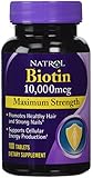 Biotin (10,000mcg) Maximum Strength (100ct Max-Strength x 2)