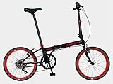 Dahon Speed D7 Obsidian Red Folding Bike Bicycle