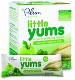 Plum Organics Little Yums, Spinach Apple Kale (6 Count, 0.5 Oz Each)