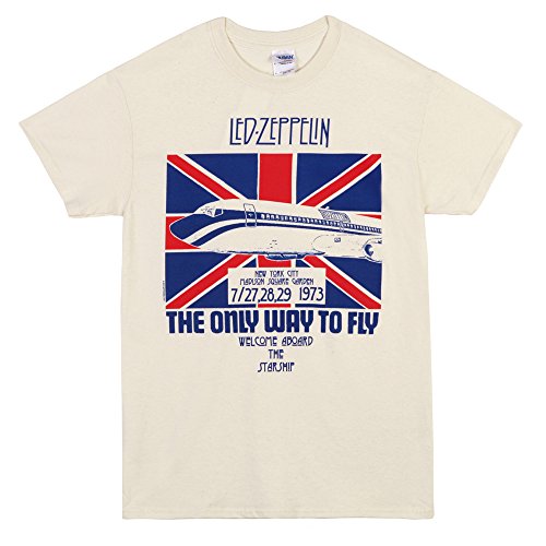 Led Zeppelin Only Way To Fly Adult T-shirt