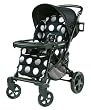 Peg Perego Uno Convertible Carriage to Stroller System in Revi Black