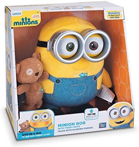 Minions Movie Minion Bob With Teddy Bear by Minions Movie