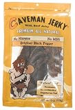 Caveman Jerky Original Black Pepper, 6-Ounce Bags (Pack of 2)