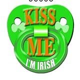 Kiss Me I'm Irish Personality Pacifier