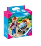 Playmobil Mum With Baby Carriage 4756