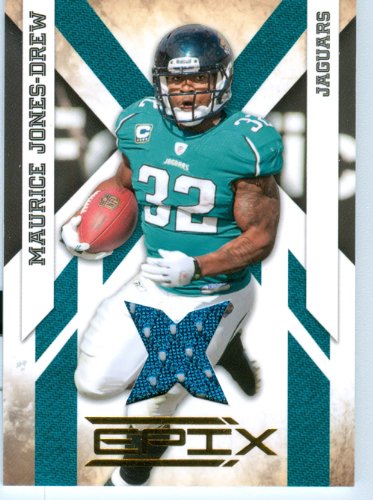 2010 Epix Authentic Maurice Jones-Drew Game Worn Jersey Card