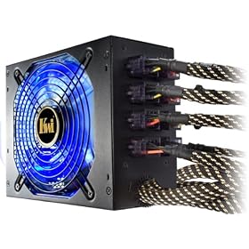 KingWin Lazer Gold Series 1000 Watt Modular 80 Plus Gold Certified ATX 1000 Power Supply LZG-1000
