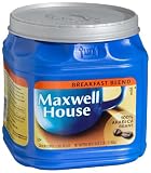 Maxwell House Breakfast Blend (Mild) Ground Coffee, 33-Ounce Plastic Jugs (Pack of 2)