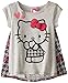 Hello Kitty Girls' HK Hounds Tooth T-Shirt