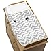 Sweet Jojo Designs Yellow and Gray Chevron Zig Zag Baby Changing Pad Cover
