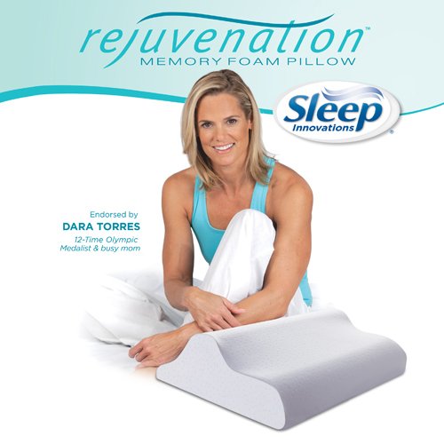 Specialty Medical Pillows Sleep Innovations Rejuvenation Memory Foam