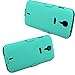 Studio 6.0 HD Case, SOGA® [Holster Combo Series] Slim Hard Armor Case with Kickstand and Swivel Belt Clip for BLU Studio 6.0 HD D650A (NOT Compatible With BLU STUDIO 6.0 LTE) - Teal