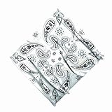 UV Half Buff - Cash White Outdoor Sun Wind Protection Head Cover Headwear
