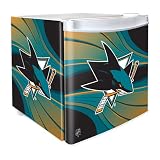 NHL San Jose Sharks Dorm Room Fridge (1.7- Cubic Feet)