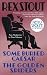 Some Buried Caesar/The Golden Spiders (Nero Wolfe Mysteries)