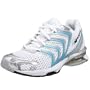 Spira Women's Striker Mesh Running Shoe,White/Artic Blue/Silver ,5 M