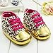 Cute Baby Toddler Infant Leopard Crib Shoes Soft Sole 3-18 Months (12cm (6-12M))