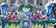 Moon over the Mardi Gras in New Orleans Photograph - Beautiful 16"x20" Photographic Print by Carol M. Highsmith