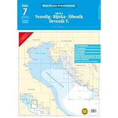 Delius Klasing Sportbootkarten 07. Adria 1. Venedig - Rijeka - sibenik - Drvenik V: Satz 7