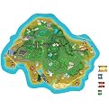 The Island of Sodor 20-pc. Shaped Floor Puzzle