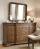 Universal Furniture New Lou Drawer Dresser with Option to add Vertical Storage Mirror Universal Furniture New Lou Drawer Dresser with Option to add Vertical Storage Mirror