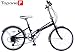 �g�b�v���� TOPONE 20�C���`�܏�ݎ��]�� �A���~ FDXA206BK-J08 �u���b�N