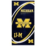 Michigan Wolverines Beach Towel