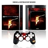 PS3 Resident Evil Controller Faceplate and Skinz - Logo