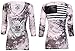 Archaic AFFLICTION Womens LS T-Shirt FREE AIR Biker USA FLAG Sinful UFC