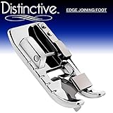 Distinctive Edge Joining / Stitch in the Ditch Sewing Machine Presser Foot - Fits All Low Shank Snap-On Singer*, Brother, Babylock, Euro-Pro, Janome, Kenmore, White, Juki, New Home, Simplicity, Elna and More!