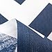 Big Chevron Poly Cotton Navy 60 Inch Fabric by The Yard (F.E.)
