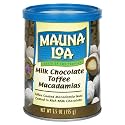 Mauna Loa Macadamia Nuts, Milk Chocolate Toffee, 5.5-Ounce Canisters (Pack of 6)
