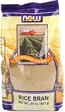 NOW Foods Rice Bran Fiber, Pure, 20 Ounce Bags (Pack of 8)