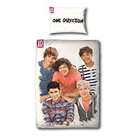 One Direction 'Crush' Panel Single Bed Duvet Quilt Cover Set