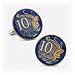 Hand Painted Australian Coin Cufflinks