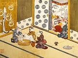 Wallmonkeys Peel and Stick Wall Decals - Kitsune No Yomeiri - the Fox's Wedding Series Print by Tachibana Minko and His Circle - 24