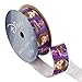 Offray Sofia The First Craft Ribbon, 7/8-Inch by 9-Feet, Purple Magic