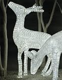 Giant Commercial Acrylic LED Male Buck Deer Christmas Display - 1,980 LED Lights