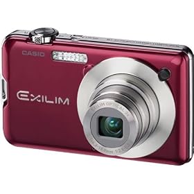 Casio Exilim EX-S10RD 10.1MP 3x Zoom 2.7-Inch LCD Screen Digital Camera (Red) 