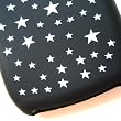 RIM BlackBerry Curve 8900 T-Mobile Laser Skin Case Rubber Silicone Protector Image Cover "Twinkle Stars" Design