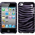 Diff�rents Designs de Coques de protection pour nouveau Ipod Touch 4� G�n�ration avec Camera convient pour 8Go 32Go 64Go (Z�bre Violet)