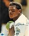 Autographed Rickey Henderson Oakland Athletics Leaning 8x10 Photograph