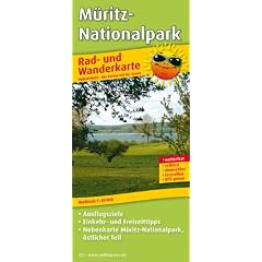 Rad- und Wanderkarte M�ritz-Nationalpark: mit Ausflugszielen, Einkehr- & Freizeittipps und Nebenkarte M�ritz-Nationalpark, �stl. Teil, wetterfest, ... M�ritz Nationalpark, �stlicher Teil