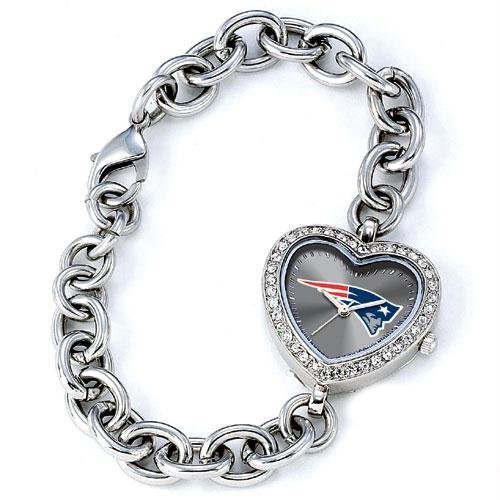 New England Patriots NFL Ladies Heart Series Watch