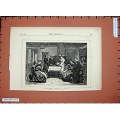 Protestant 1872, der Elsass-Heirat Gustave Brion Heiratet