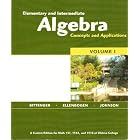 Elementary and Itermediate Algebra Concepts and Applications (A Custom Edition for Math... by Ellenbogen, Johnson Bittenger